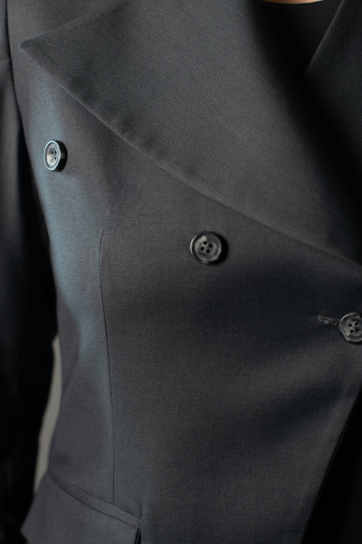 STRUCTURED TWO-PIECE SUIT - Gray