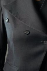 STRUCTURED TWO-PIECE SUIT - Gray